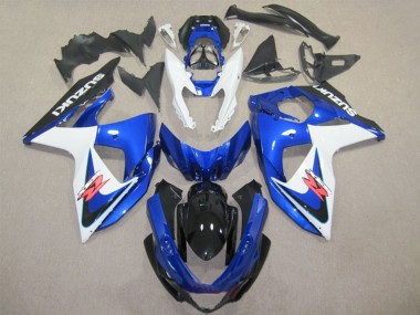 2009-2016 Suzuki GSXR 1000 Abs Fairings - White Blue Black Canada Suppliers