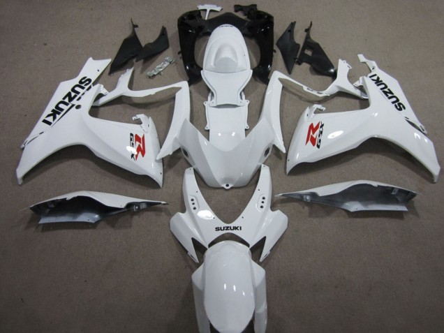2006-2007 Suzuki GSXR 600 Motorcycle Fairings - White Canada Suppliers
