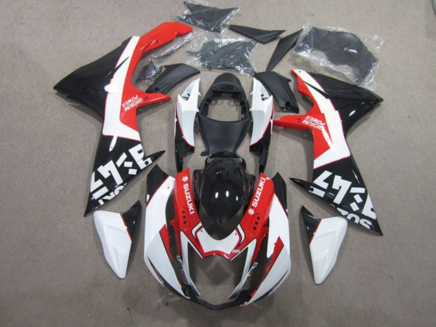 2011-2024 Suzuki GSXR 600 Motorcycle Fairings - Black Red White Canada Suppliers
