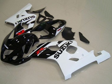2004-2005 Suzuki GSXR 750 Motorcycle Fairings - Glossy Black White Red Canada Suppliers