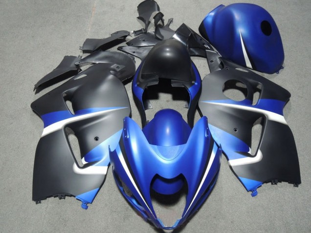 1996-2007 Suzuki GSXR 1300 Hayabusa Motorcycle Fairings - Blue White Matte Black Canada Suppliers