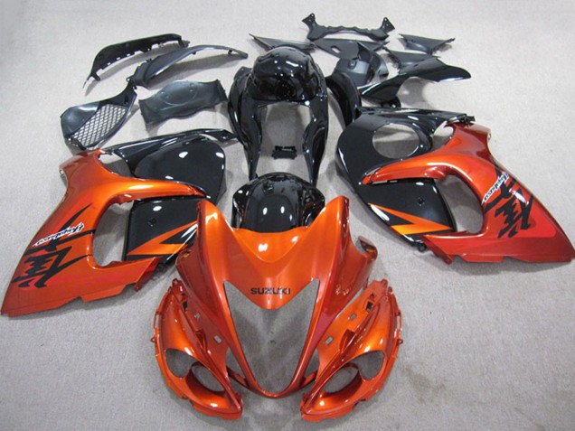 2008-2020 Suzuki GSXR 1300 Hayabusa Motorcycle Fairings - Orange Black Canada Suppliers