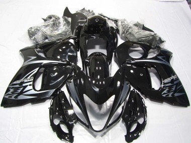 2008-2020 Suzuki GSXR 1300 Hayabusa Motorcycle Fairings - Glossy Black Silver Canada Suppliers