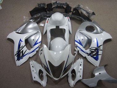 2008-2020 Suzuki GSXR 1300 Hayabusa Motorcycle Fairing - White Blue Canada Suppliers