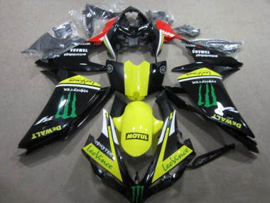 2007-2008 Yamaha YZF R1 Motorcycle Fairings - Red Yellow Black Green Monster Motul Leovince Canada Suppliers
