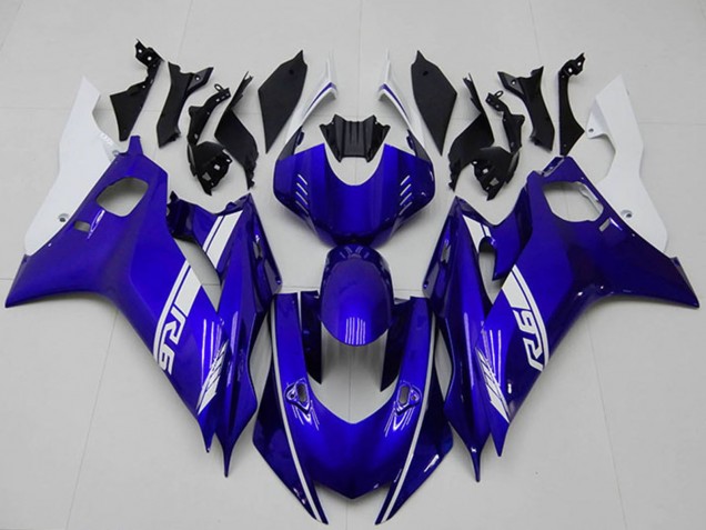 2017-2023 Yamaha YZF R6 Motorcycle Fairings - White Blue Canada Suppliers