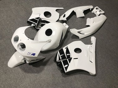 1990-1998 White Black CBR250RR Motorcycle Fairings
