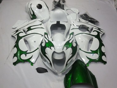1997-2007 Blue and Orange GSXR 1300 Hayabusa Motorcycle Fairings
