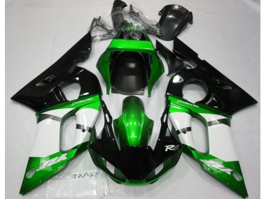 1998-2002 Metallic Green R6 Motorcycle Fairings