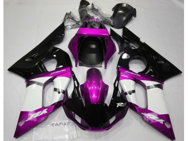 1998-2002 Metallic Pink R6 Motorcycle Fairings