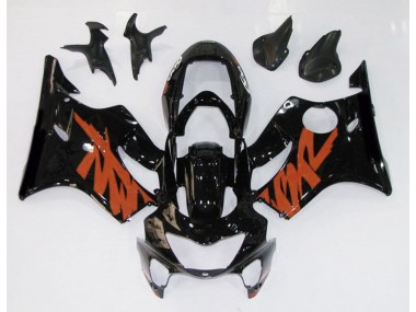 1999-2000 Gloss Black & Orange CBR600 F4 Motorcycle Fairings