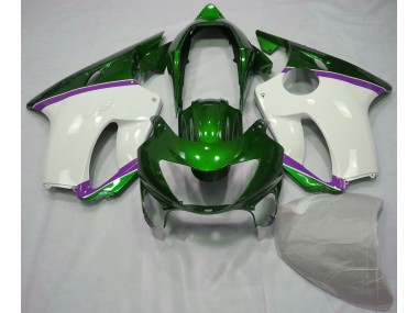 1999-2000 Lizard Green and Purple CBR600 F4 Motorcycle Fairings