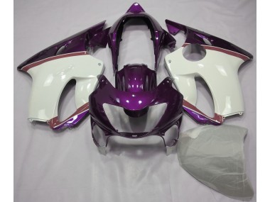 1999-2000 Mood Purple and Grapefruit CBR600 F4 Motorcycle Fairings