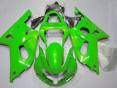 2001-2003 Bright Green GSXR 600-750 Motorcycle Fairings