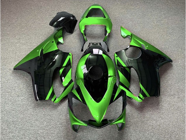 2001-2003 Gloss Green and Black CBR600 F4i Motorcycle Fairings 2001-2003 Gloss Green and Black CBR600 F4i Motorcycle Fairings