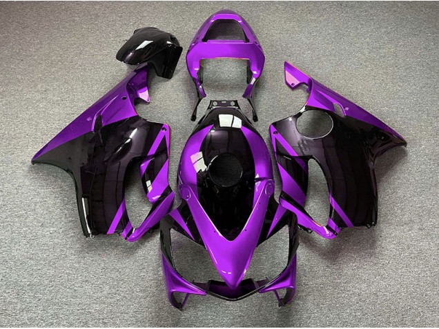 2001-2003 Gloss Purple and Black CBR600 F4i Motorcycle Fairings 2001-2003 Gloss Purple and Black CBR600 F4i Motorcycle Fairings