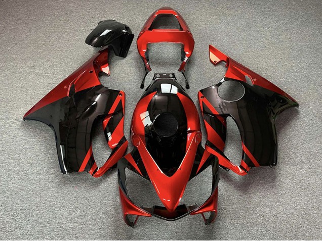 2001-2003 Gloss Red and Black CBR600 F4i Motorcycle Fairings 2001-2003 Gloss Red and Black CBR600 F4i Motorcycle Fairings
