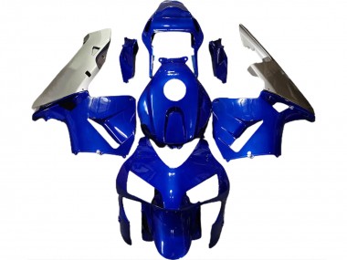 2003-2004 Deep Blue & Silver CBR600RR Motorcycle Fairings