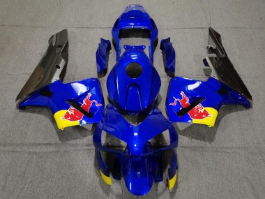 2003-2004 Gloss Blue Red Bull CBR600RR Motorcycle Fairings