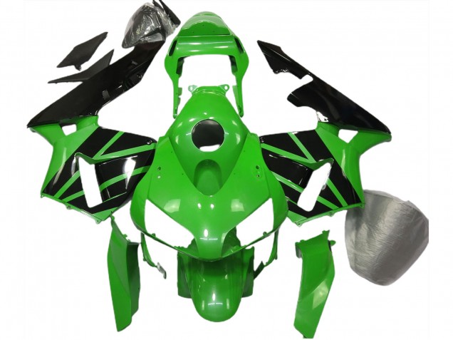 2003-2004 Green Black No Decals CBR600RR Motorcycle Fairings 2003-2004 Green Black No Decals CBR600RR Motorcycle Fairings