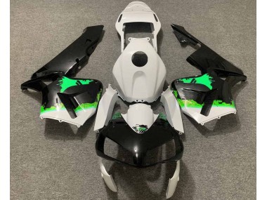 2003-2004 Green Splatter CBR600RR Motorcycle Fairings