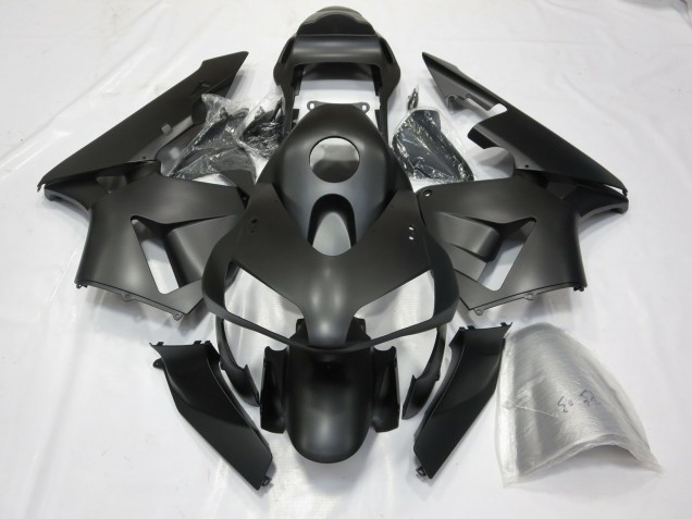 2003-2004 Matte Black CBR600RR Motorcycle Fairings 2003-2004 Matte Black CBR600RR Motorcycle Fairings