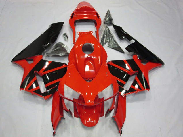2003-2004 Red Black OEM Styles CBR600RR Motorcycle Fairings 2003-2004 Red Black OEM Styles CBR600RR Motorcycle Fairings