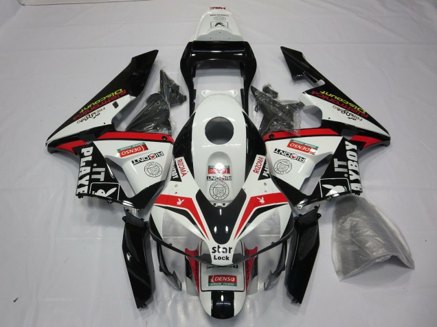 2003-2004 Red Playboy CBR600RR Motorcycle Fairings 2003-2004 Red Playboy CBR600RR Motorcycle Fairings