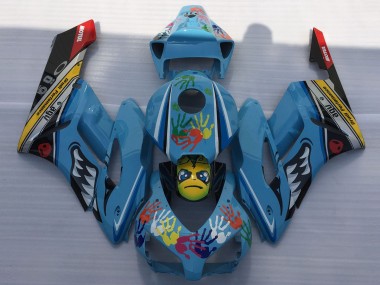 2004-2005 Blue Shark CBR1000RR Motorcycle Fairings