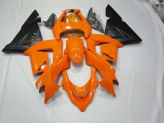 2004-2005 Orange Ninja ZX10R Motorcycle Fairings 2004-2005 Orange Ninja ZX10R Motorcycle Fairings