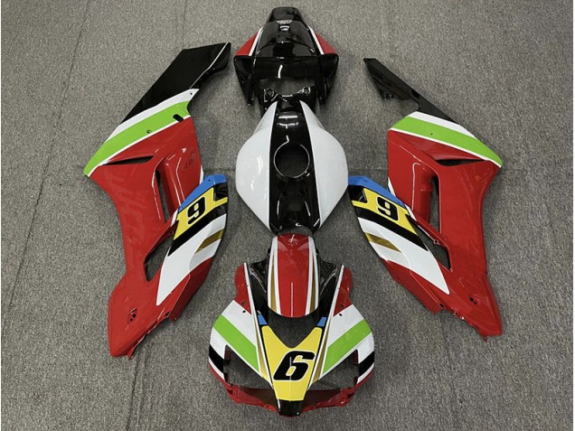 2004-2005 Red 6 CBR1000RR Motorcycle Fairings 2004-2005 Red 6 CBR1000RR Motorcycle Fairings