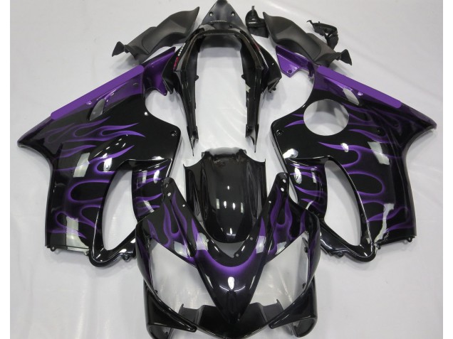 2004-2007 Purple Flame CBR600 F4i Motorcycle Fairings 2004-2007 Purple Flame CBR600 F4i Motorcycle Fairings