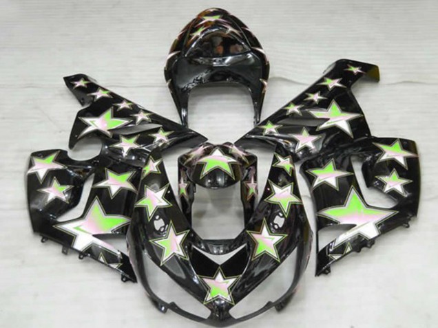 2005-2006 Green Star ZX6R Motorcycle Fairings 2005-2006 Green Star ZX6R Motorcycle Fairings
