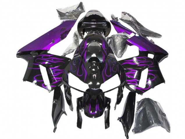 2005-2006 Purple Flame CBR600RR Motorcycle Fairings 2005-2006 Purple Flame CBR600RR Motorcycle Fairings