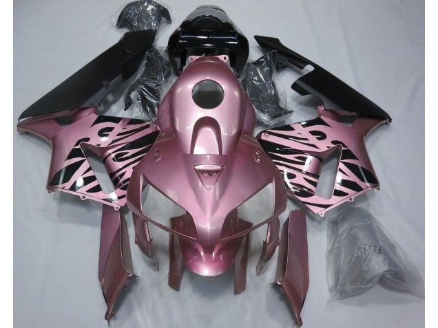 2005-2006 Rose Pink Flame CBR600RR Motorcycle Fairings 2005-2006 Rose Pink Flame CBR600RR Motorcycle Fairings
