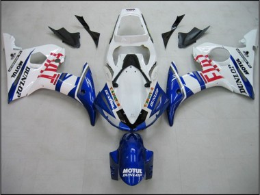 2005 Blue Fiat R6 Motorcycle Fairings