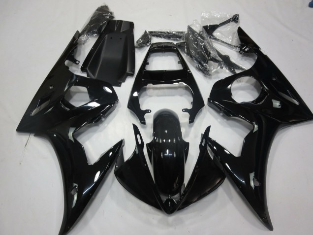 2005 Gloss Black R6 Motorcycle Fairings 2005 Gloss Black R6 Motorcycle Fairings