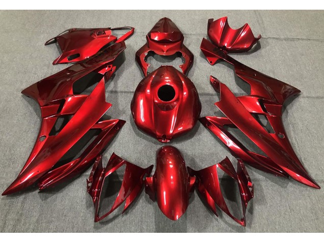 2006-2007 Gloss Red R6 Motorcycle Fairings 2006-2007 Gloss Red R6 Motorcycle Fairings