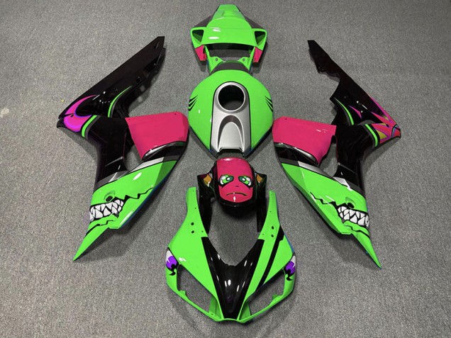 2006-2007 Green Shark CBR1000RR Motorcycle Fairings 2006-2007 Green Shark CBR1000RR Motorcycle Fairings
