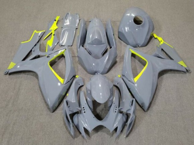 2006-2007 Nardo / High Viz Yellow GSXR 600-750 Motorcycle Fairings 2006-2007 Nardo / High Viz Yellow GSXR 600-750 Motorcycle Fairings