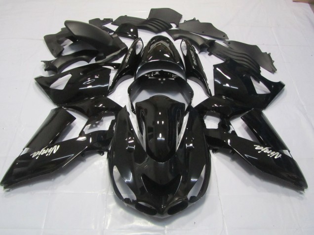 2006-2011 Black Ninja ZX14R Motorcycle Fairings 2006-2011 Black Ninja ZX14R Motorcycle Fairings
