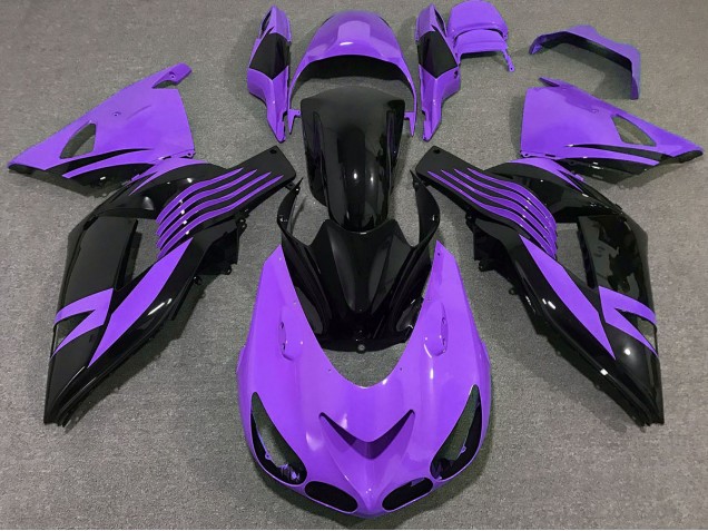 2006-2011 Bright Purple ZX14R Motorcycle Fairings 2006-2011 Bright Purple ZX14R Motorcycle Fairings