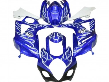 2007-2008 Blue Flame GSXR 1000 Motorcycle Fairings