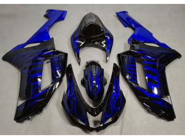2007-2008 Blue Flame ZX6R Motorcycle Fairings