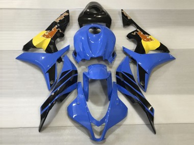 2007-2008 Blue & Orange Bull CBR600RR Motorcycle Fairings