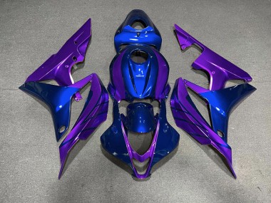 2007-2008 Blue & Purple CBR600RR Motorcycle Fairings