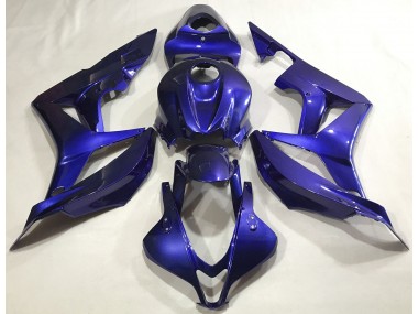 2007-2008 Deep Blue Plain CBR600RR Motorcycle Fairings