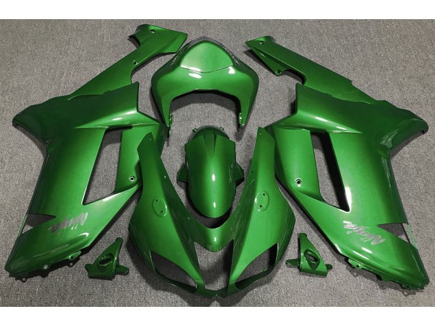 2007-2008 Forest Green ZX6R Motorcycle Fairings 2007-2008 Forest Green ZX6R Motorcycle Fairings