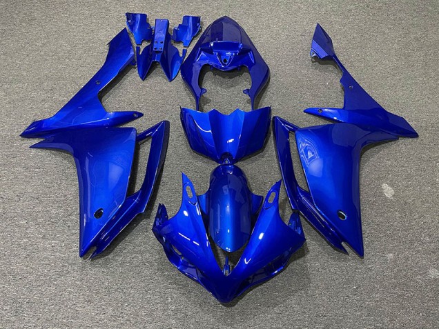 2007-2008 Gloss Blue R1 Motorcycle Fairings 2007-2008 Gloss Blue R1 Motorcycle Fairings