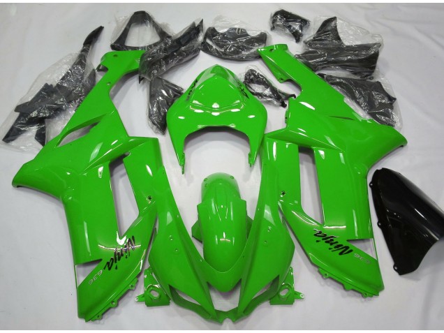 2007-2008 Gloss Green ZX6R Motorcycle Fairings 2007-2008 Gloss Green ZX6R Motorcycle Fairings